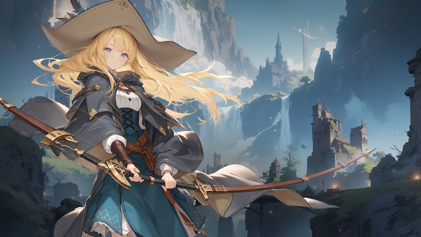 Crystal Saga Nova loading art